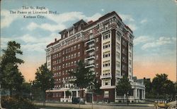 The St. Regis, The Paseo at Linwood Blvd. Postcard