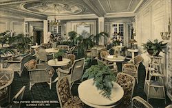 Tea Foyer Muehlebach Hotel Postcard