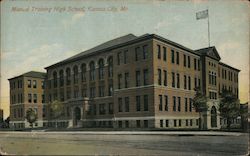 Manual Training High School Postcard