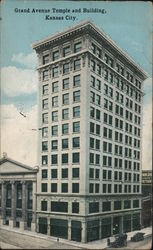 Grand Avenue Temple and Building Kansas City, MO Postcard Postcard Postcard