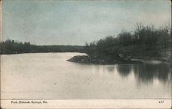 Park, Lake View Postcard