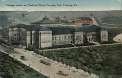 Carnegie Institute and Technical School, Schenley Park Pittsburgh, PA Postcard Postcard Postcard