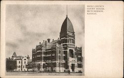 Reno County Court House Hutchinson, KS Postcard Postcard Postcard