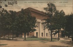 Hill Auditorium University of Michigan Ann Arbor, MI Geo Wahr Postcard Postcard Postcard