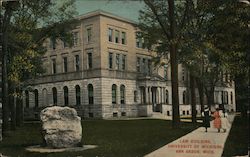 Law Building, University Of Michigan Postcard