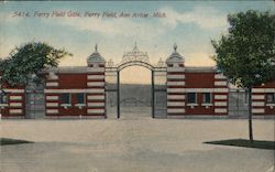 Ferry Field Gate, Ferry Field Postcard