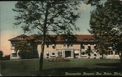 Homeopathic Hospital Postcard