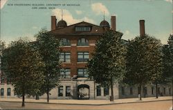 NEW ENGINEERING BUILDING, UNIVERSITY OF MICHIGAN ANN ARBOR, MI Postcard Postcard Postcard