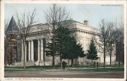 Alumni Memorial Hall, U of M Ann Arbor, MI Postcard Postcard Postcard