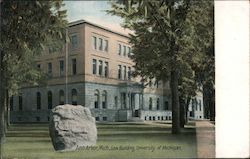 Law Building, University Of Michigan Postcard