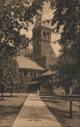 LIBRARY, UNIVERSITY OF MICHIGAN ANN ARBOR, MI Postcard Postcard Postcard