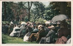 Commencement Exercises at University of Michigan Ann Arbor, MI Postcard Postcard Postcard