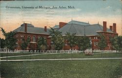 Gymnasium University of Michigan Ann Arbor, MI Postcard Postcard Postcard