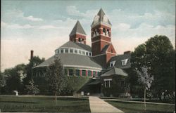 Library - University of Michigan Postcard