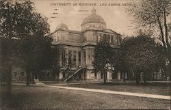 University Of Michigan Postcard