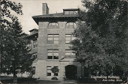 Engineering Bulding Ann Arbor, MI Postcard Postcard Postcard