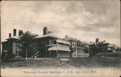 University Hospital Buildings, U. of M. Ann Arbor, MI Postcard Postcard Postcard