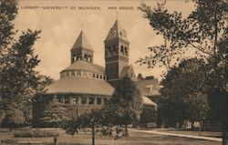 Library-University of Michigan Ann Arbor, MI Postcard Postcard Postcard