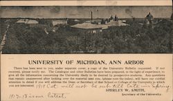 University of Michigan, Ann Arbor Postcard Postcard Postcard