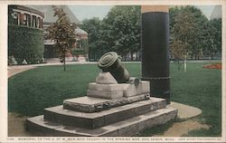 Memorial to the U of M Men Who Fought in the Spanish War Ann Arbor, MI Postcard Postcard Postcard