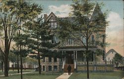 Alpha Delta Phi House - U of M Postcard