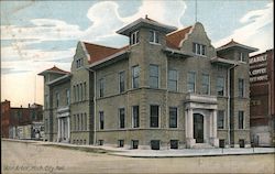 Ann Arbor, Michigan City Hall Postcard Postcard Postcard