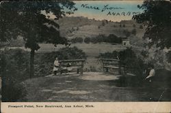 Prospect Point, New Boulevard Ann Arbor, MI Postcard Postcard Postcard