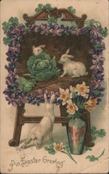 An Easter Greeting Postcard