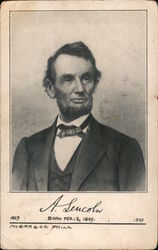 Abraham Lincoln Presidents Postcard Postcard Postcard