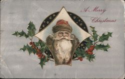 A Merry Christmas Santa Claus Postcard Postcard Postcard