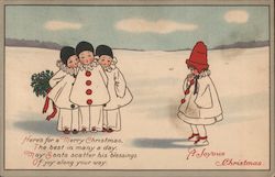 A Joyous Christmas Postcard