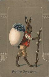 Easter Greetings Postcard