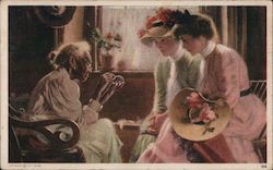 Women with Fortune Teller Postcard