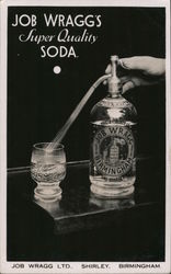 Job Wraggs' Super Quality Soda Advertising Postcard Postcard Postcard