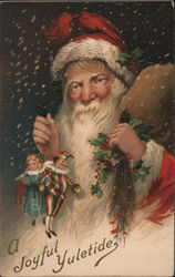 A Joyful Yuletide Postcard