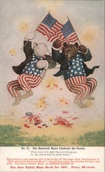 The Roosevelt Bears Celebrate the Fourth Postcard Postcard Postcard