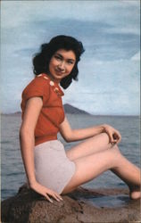 Japanese Girl Swimsuits & Pinup Postcard Postcard Postcard