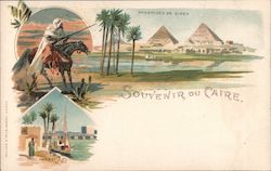 SOUVENIR DU CAIRE Postcard