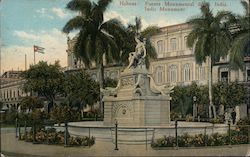 Habana - India Monument Postcard