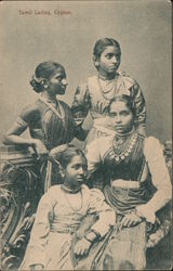 Tamil Ladies, Ceylon Sri Lanka Southeast Asia Postcard Postcard Postcard