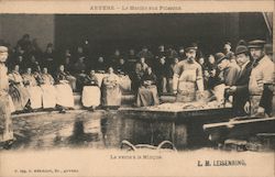 LE MARCHEAUX POISSONS Anvers, France Postcard Postcard Postcard