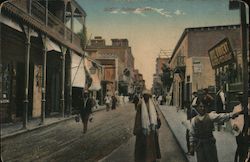 Suez, Colmar Street Postcard