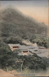 Kushan Mountain and Monastery Postcard