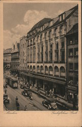 Geschäftshaus Bach Postcard