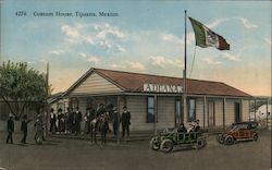 Custom House Tijuana, Mexico Postcard Postcard Postcard