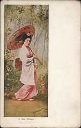 A Jap Belle Japan Postcard Postcard Postcard