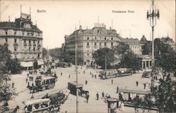 Berlin - Potsdam Square Germany Postcard Postcard Postcard