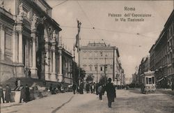 Palazzo dell'Esposizione in Via Nazionale Postcard