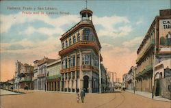 Prado and St. Lazaro Street Postcard