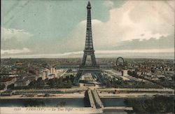 Paris - Eiffel Tower Postcard